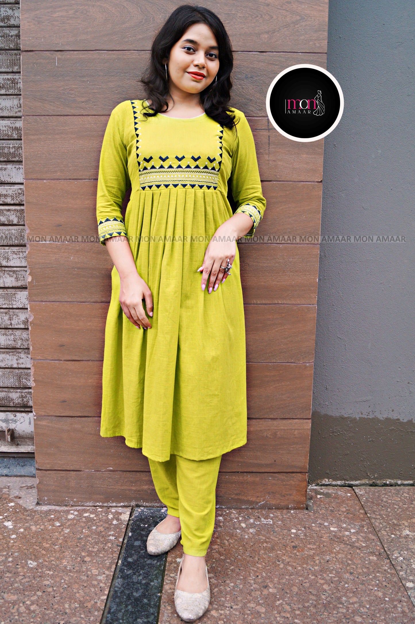 Smart Sutra- Cotton Kurti Set