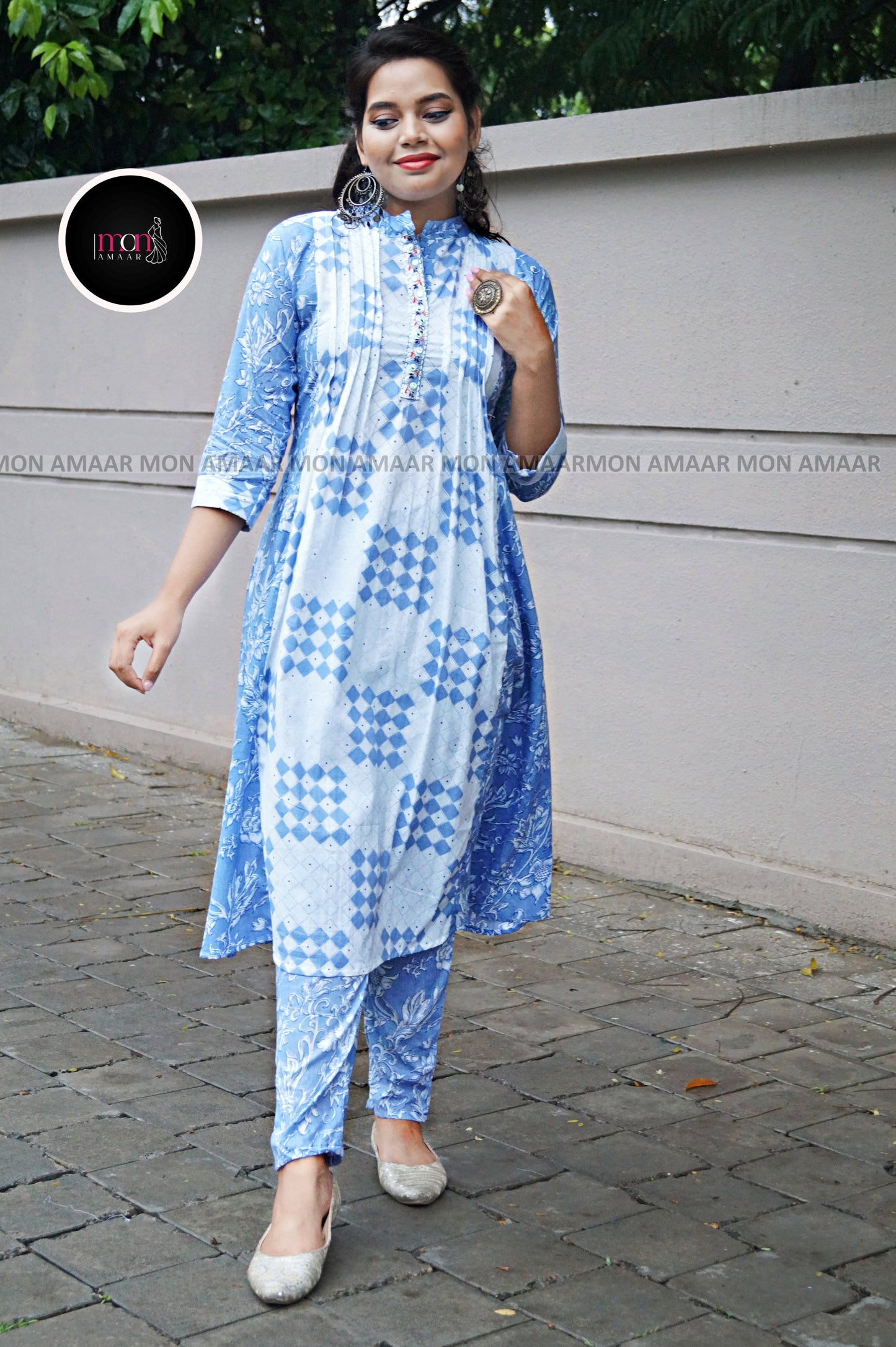 Neerja-Cotton Kurti Set