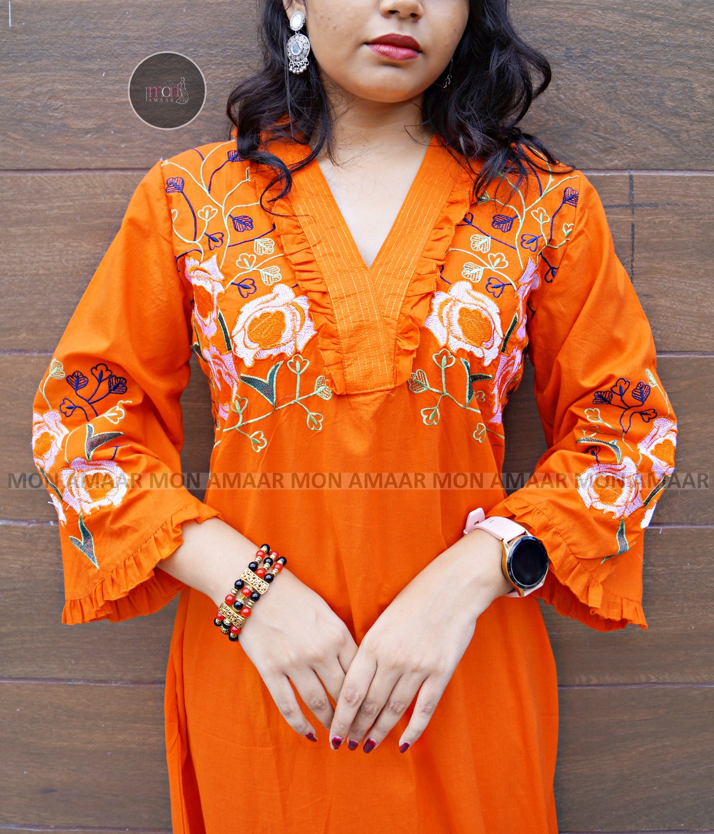 Stolen Heart Cotton Kurti Set