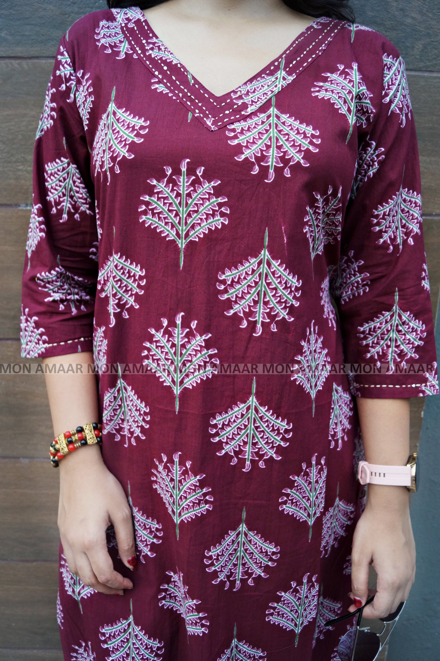 Me And My Moods Cotton Kurti Set