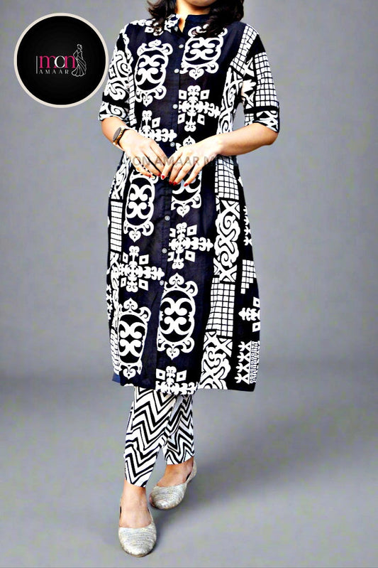 Today's Tale - Cotton Kurti Set