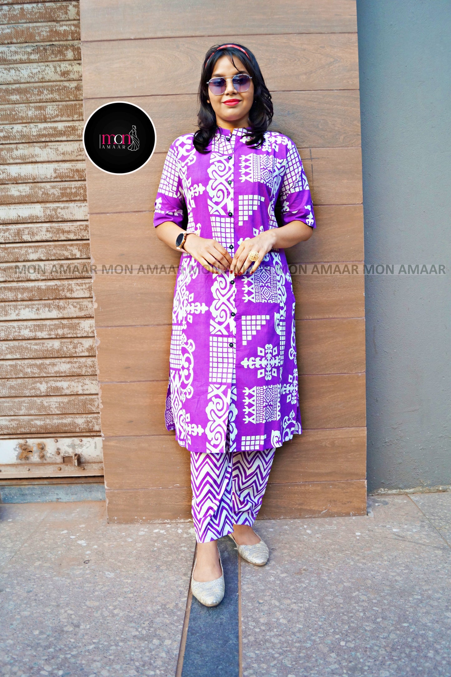 Today's Tale Cotton Kurti Set