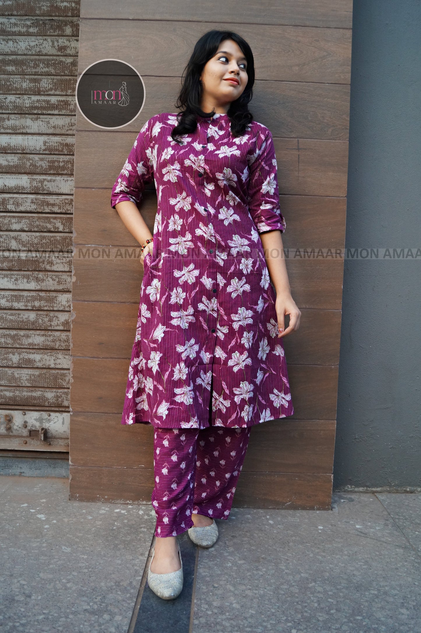 Style With Comfy-Kantha Cotton Coord Set