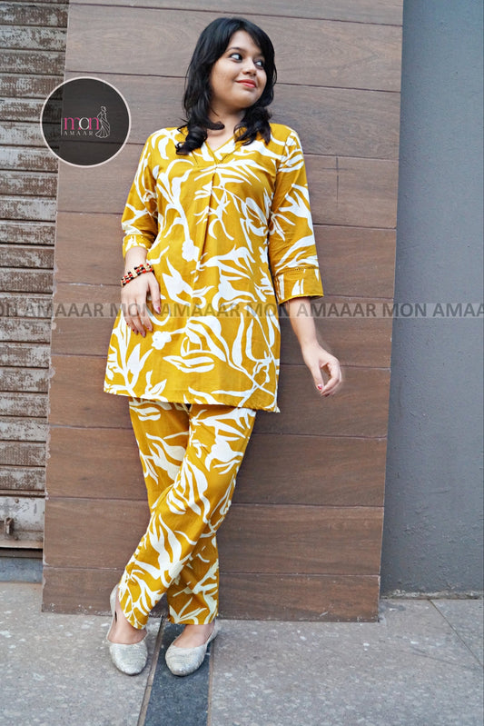 A New Style -Cotton Coord Set