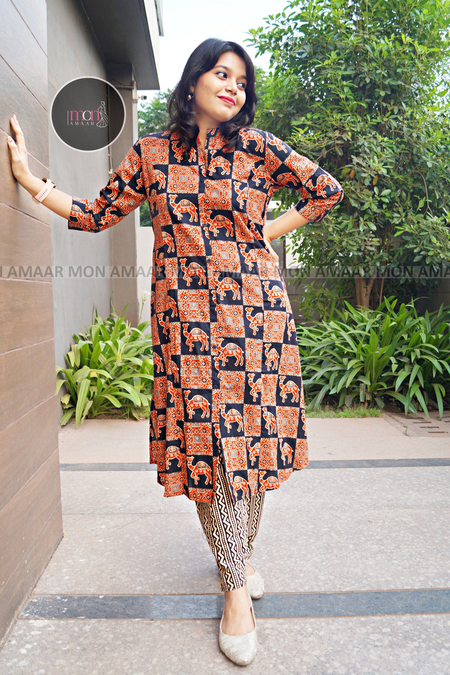 Real Life Beauty- Cotton Kurti Set