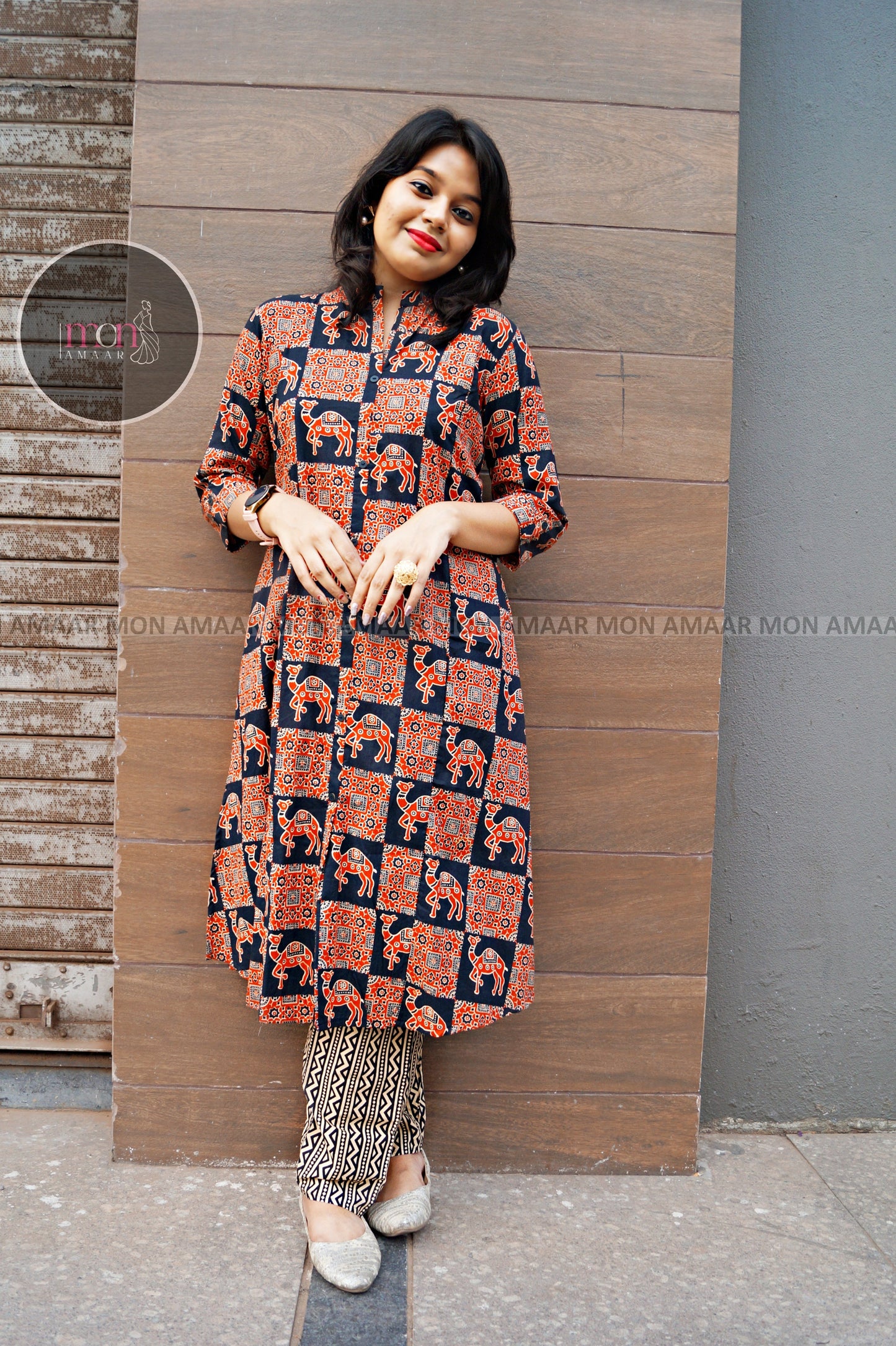 Real Life Beauty- Cotton Kurti Set