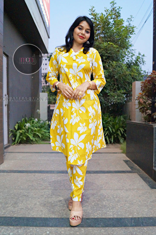 Daily Fashion Star- Cotton Kurti Set