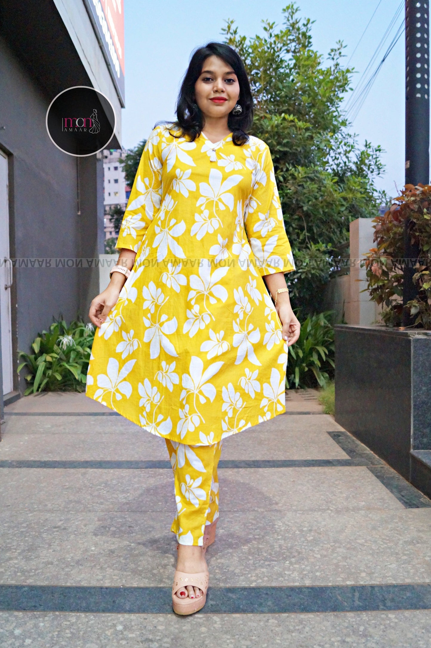 Daily Fashion Star- Cotton Kurti Set