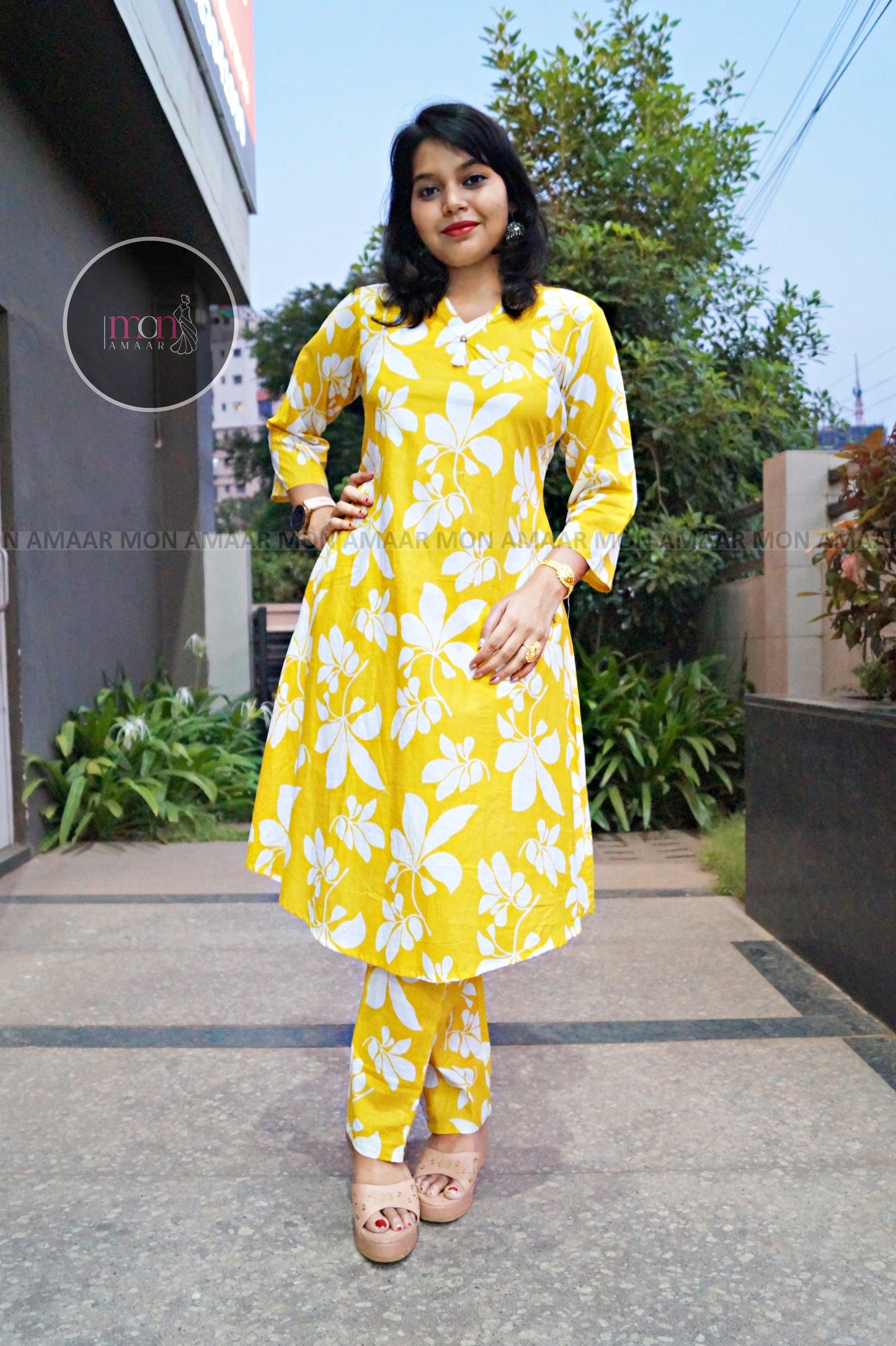 Daily Fashion Star- Cotton Kurti Set