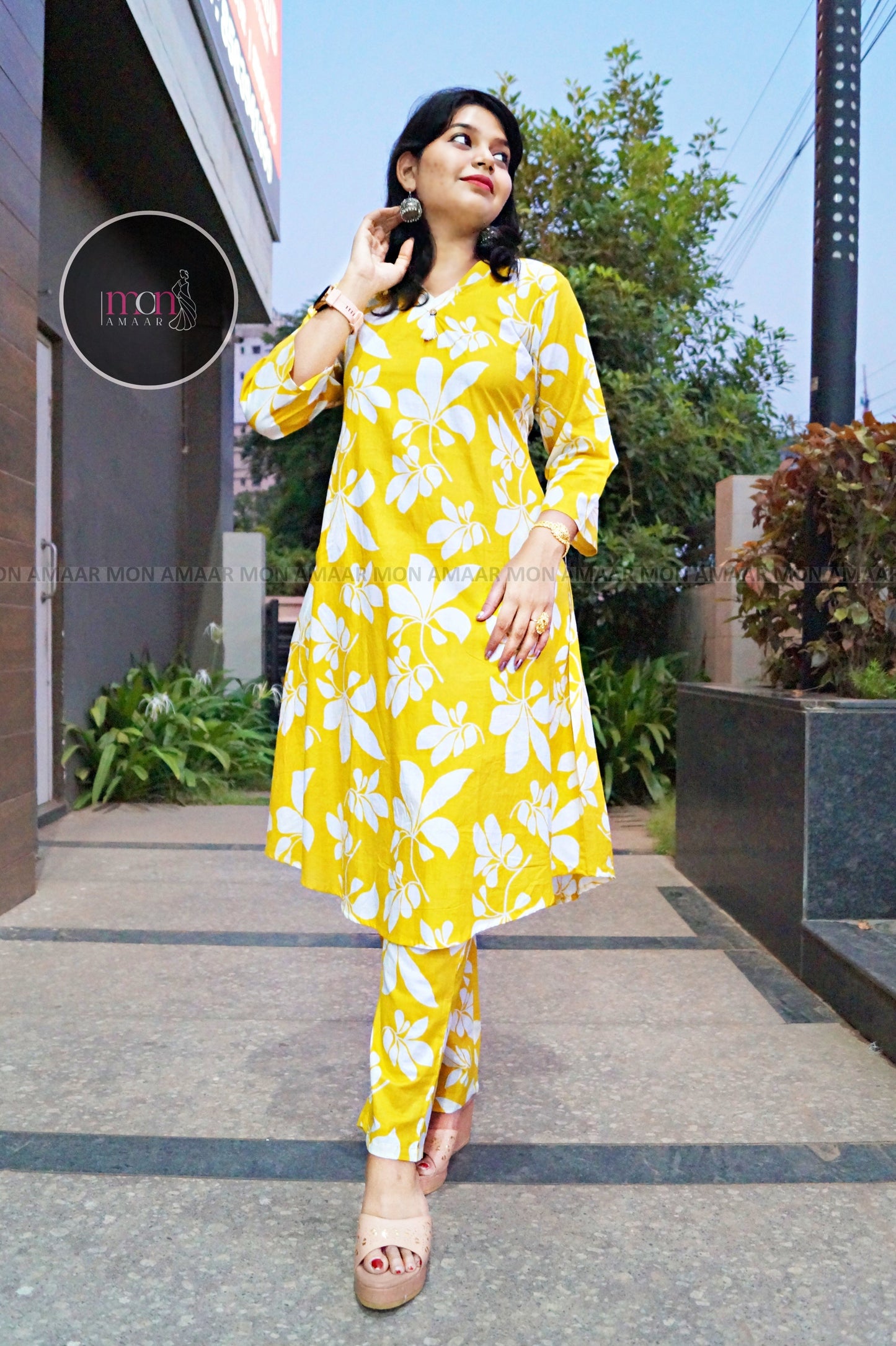 Daily Fashion Star- Cotton Kurti Set