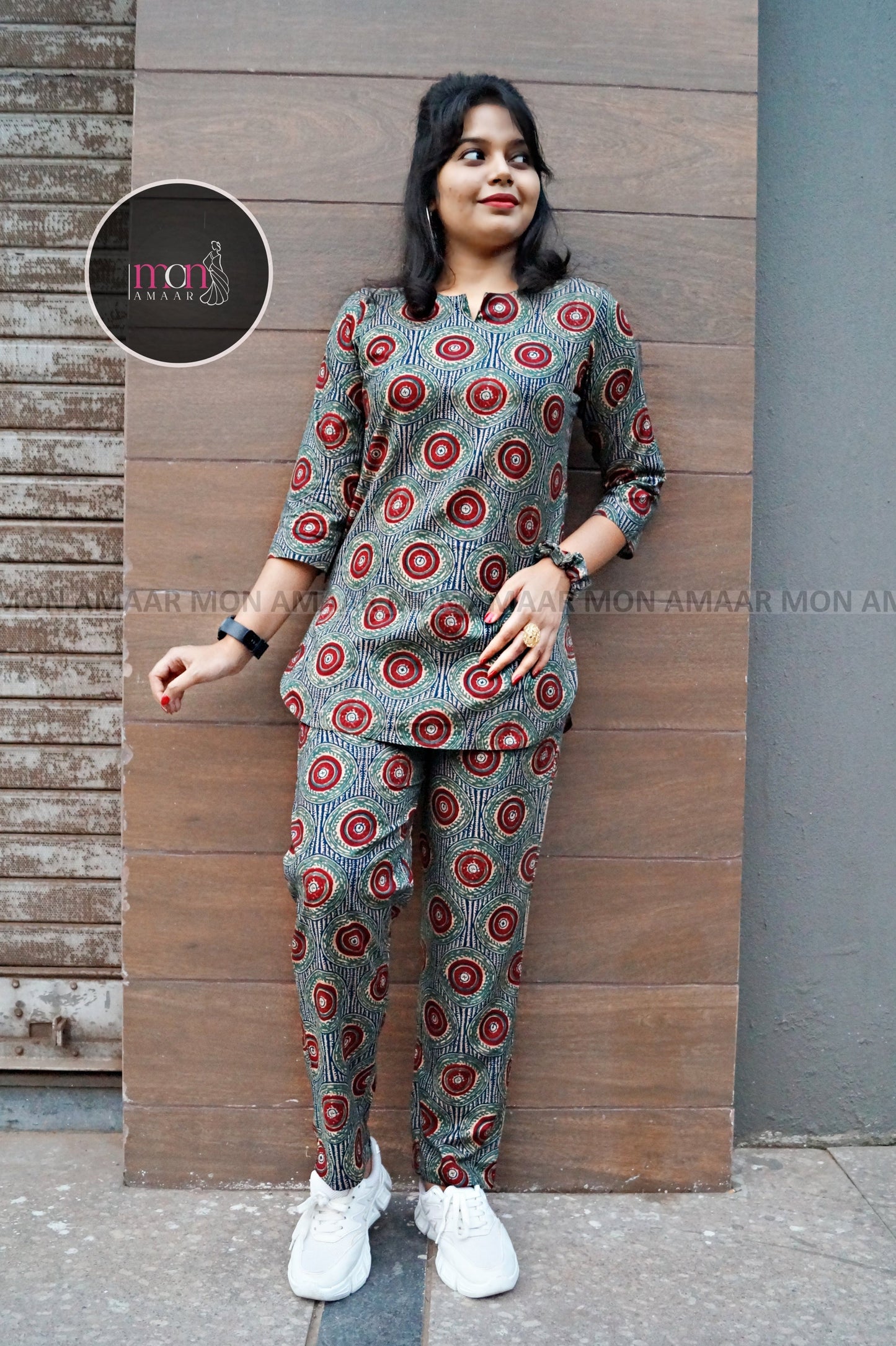 Trendy Ajrakh Co-Ord Set Collection