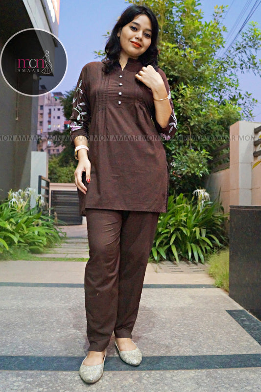 Pretty In Every Wear Cotton Coord Set