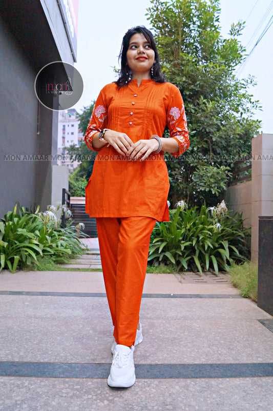 Pretty In Every Wear Cotton Coord Set