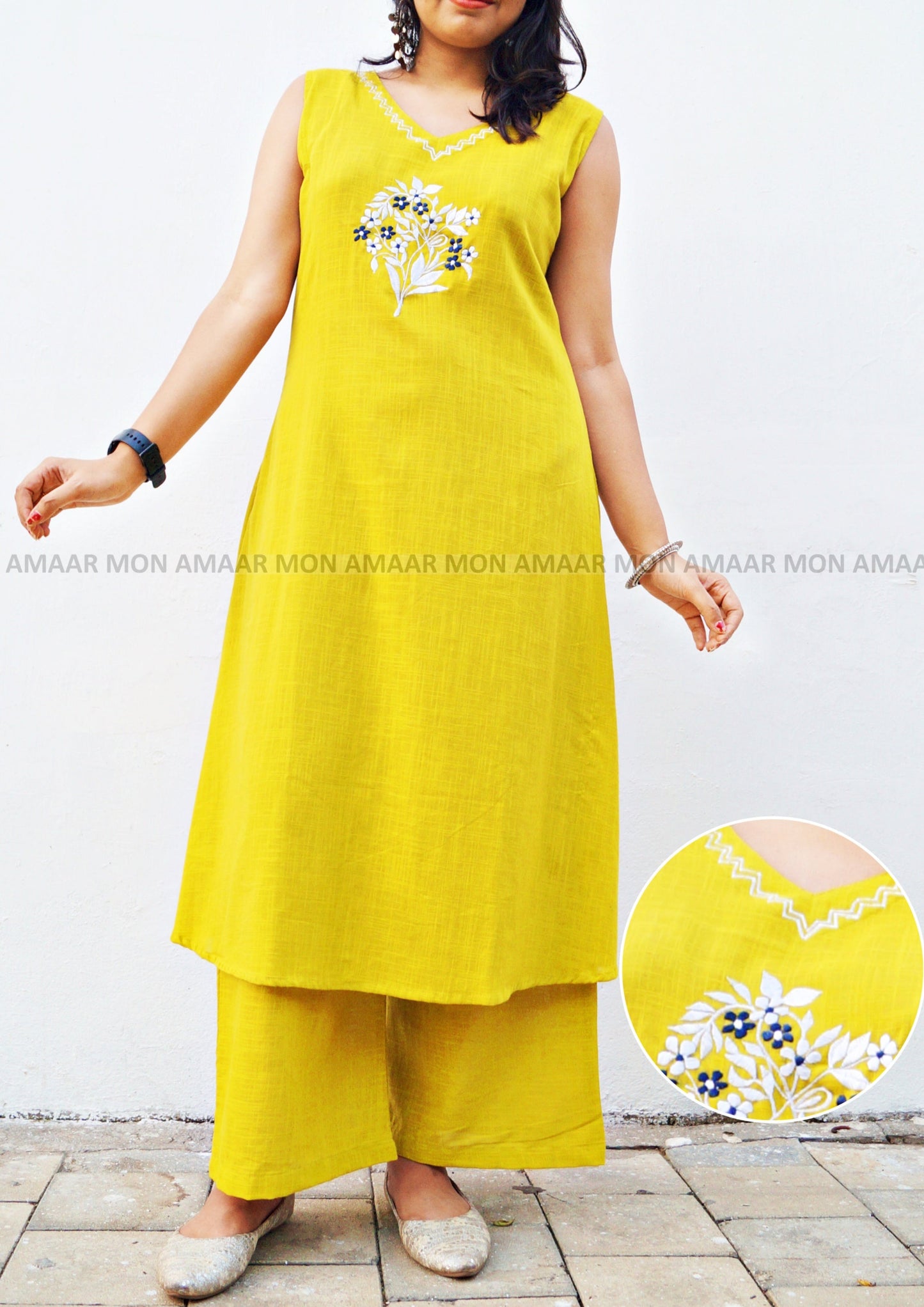 Light Cascade- Cotton Coord Set