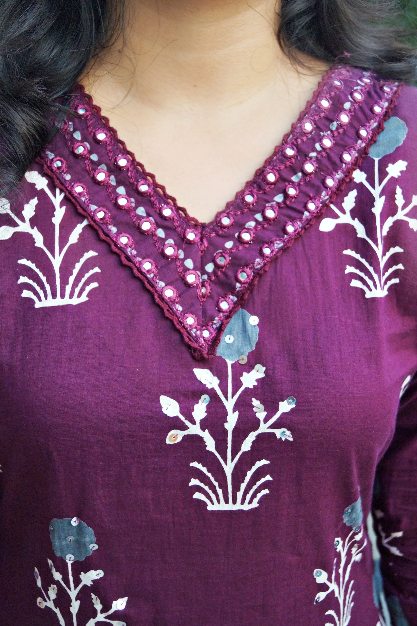 Cute Forever- Cotton Kurti Set