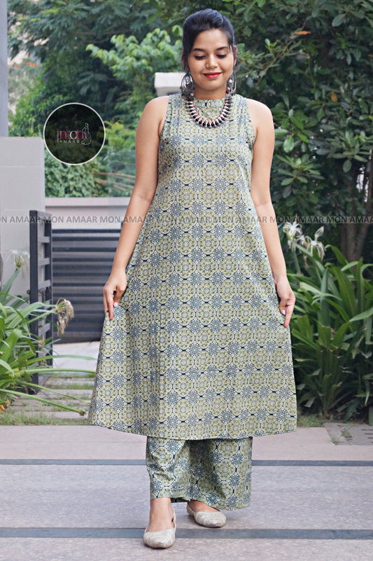 Enhancing The Look- Cotton Coord Set