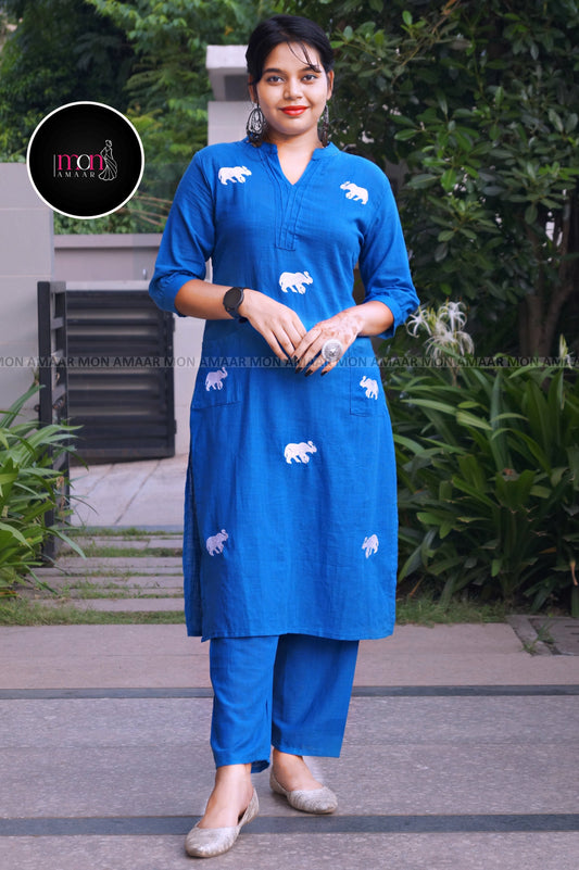 The Trunk Tales - Cotton Kurti Set