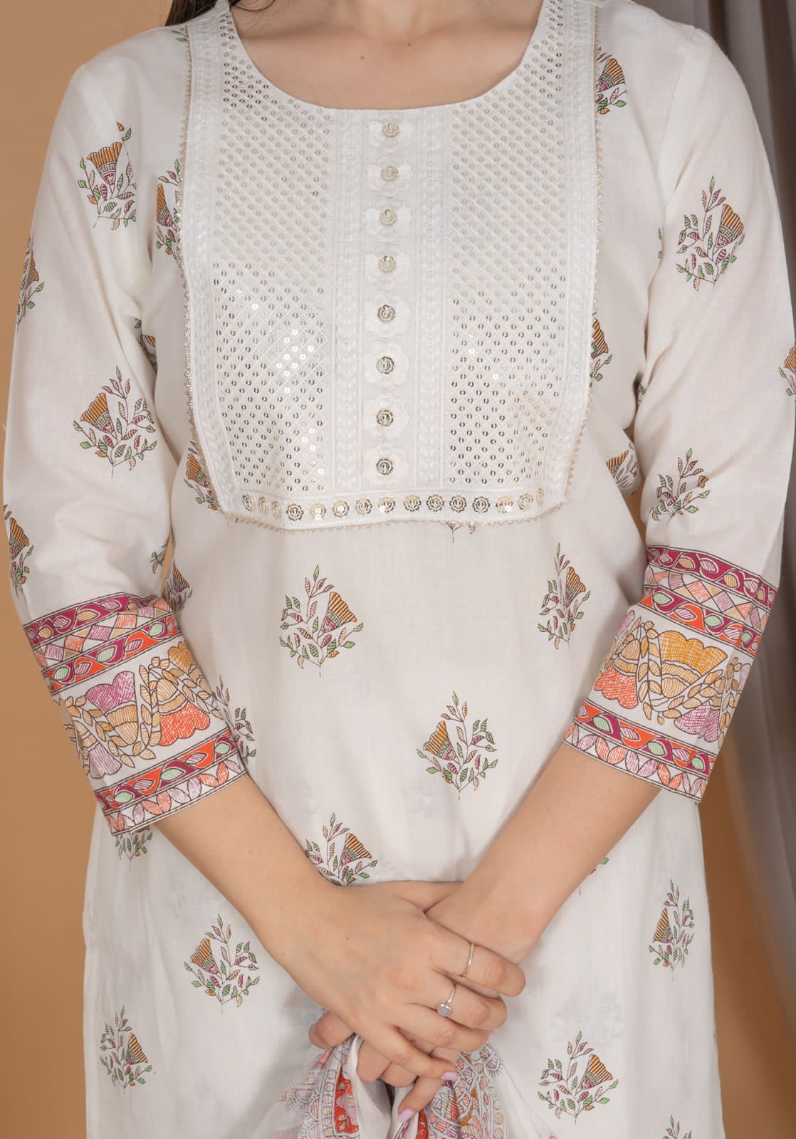 Madhubani Kurti Set