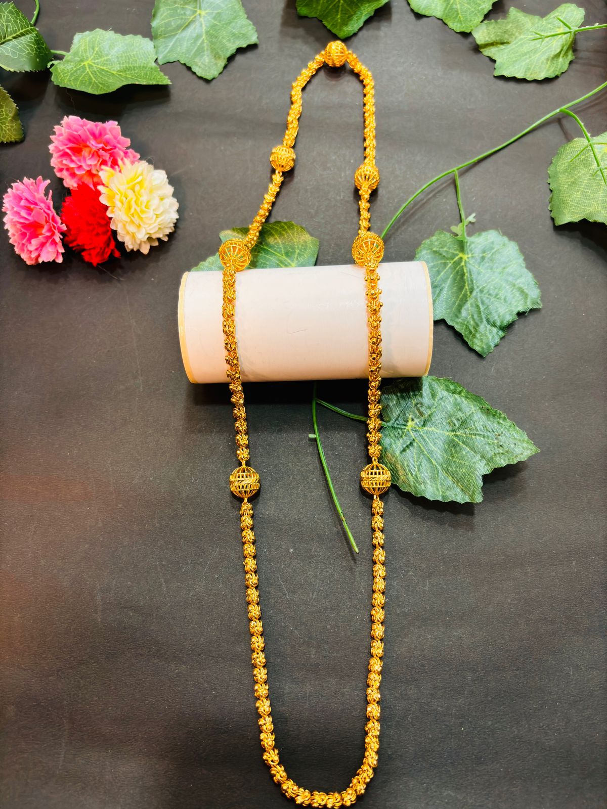 Beyond Perfection -Gold Plated Long Chain