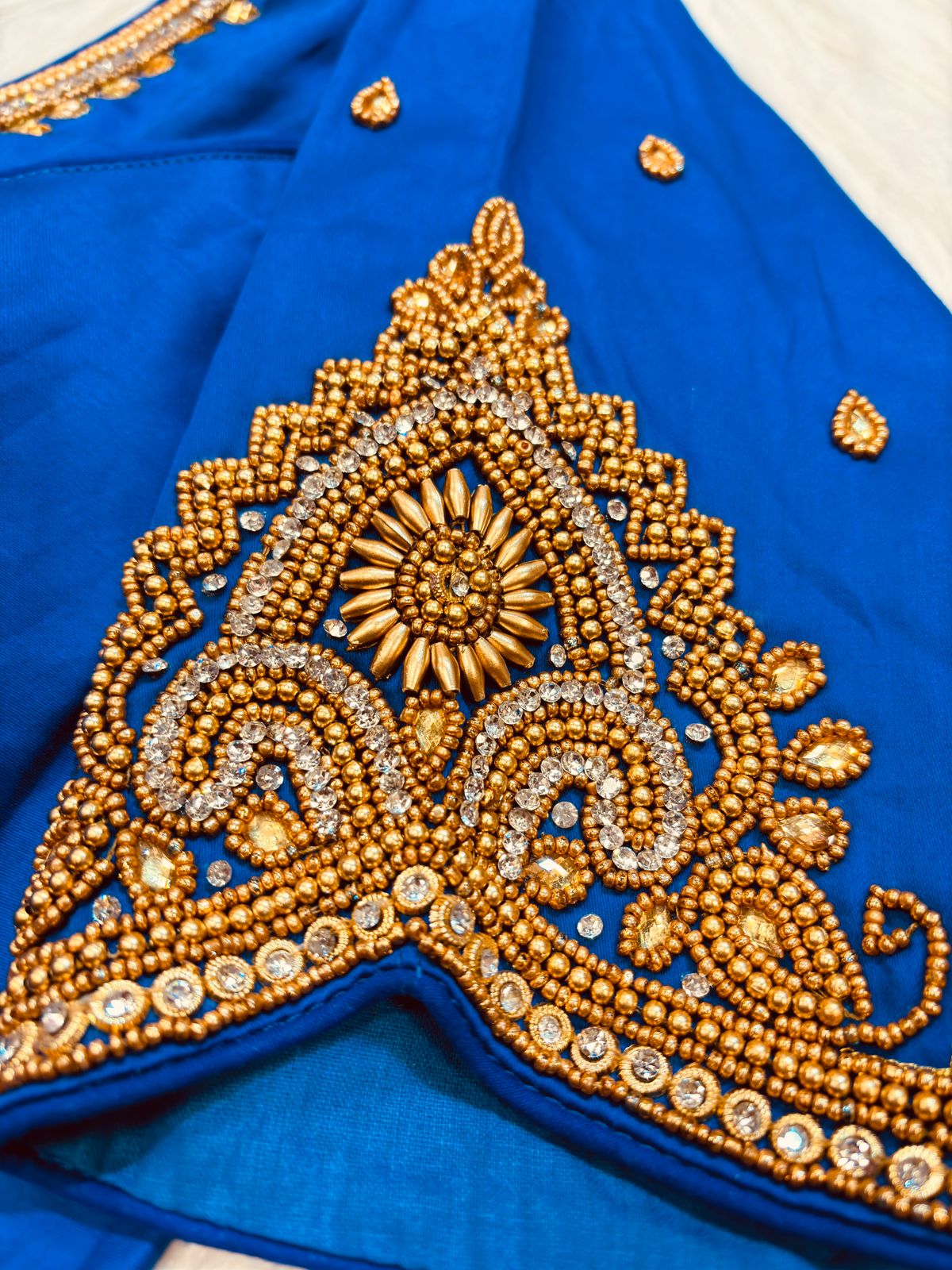 Night Of Brides - Designer Blouse With Maggam Hand work