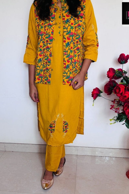 Befriend The Weather- Winter Special Kurti Set