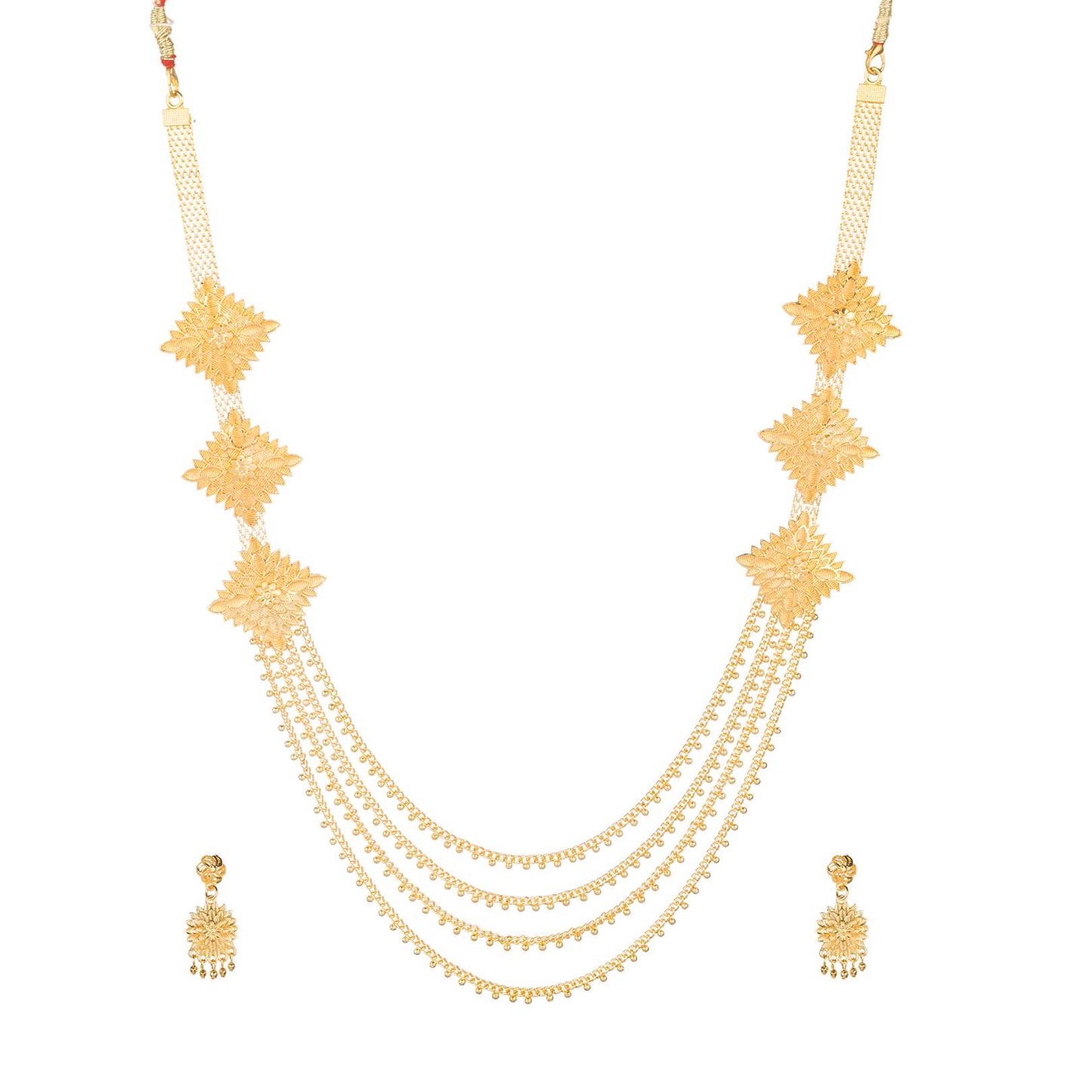 VajraMukhi Gold Plated Lohori Haar