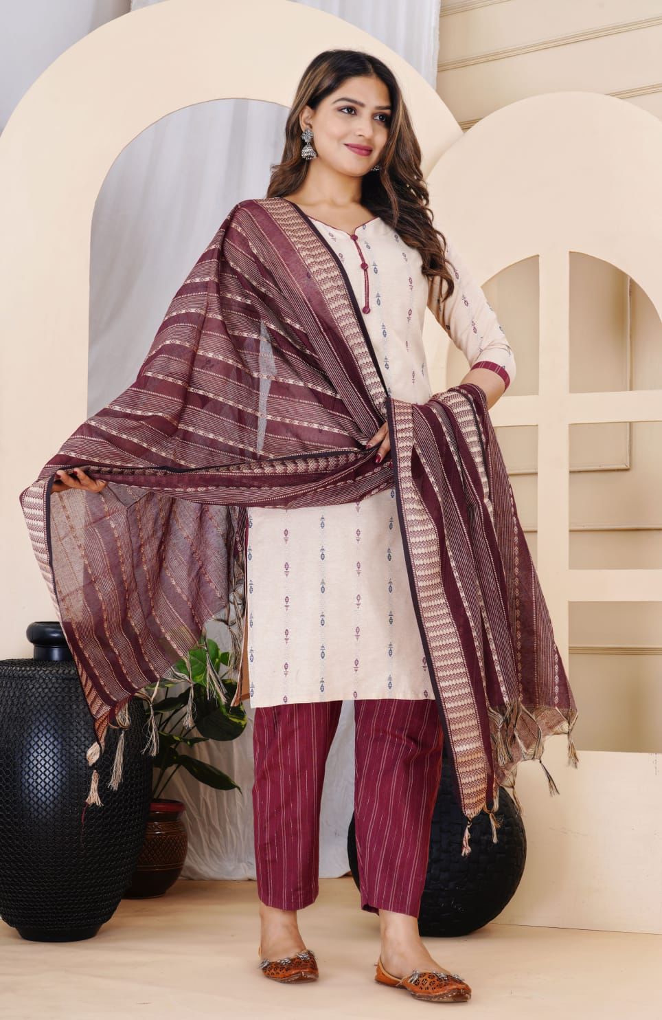 Dotch The Chemistry Cotton Kurti Set
