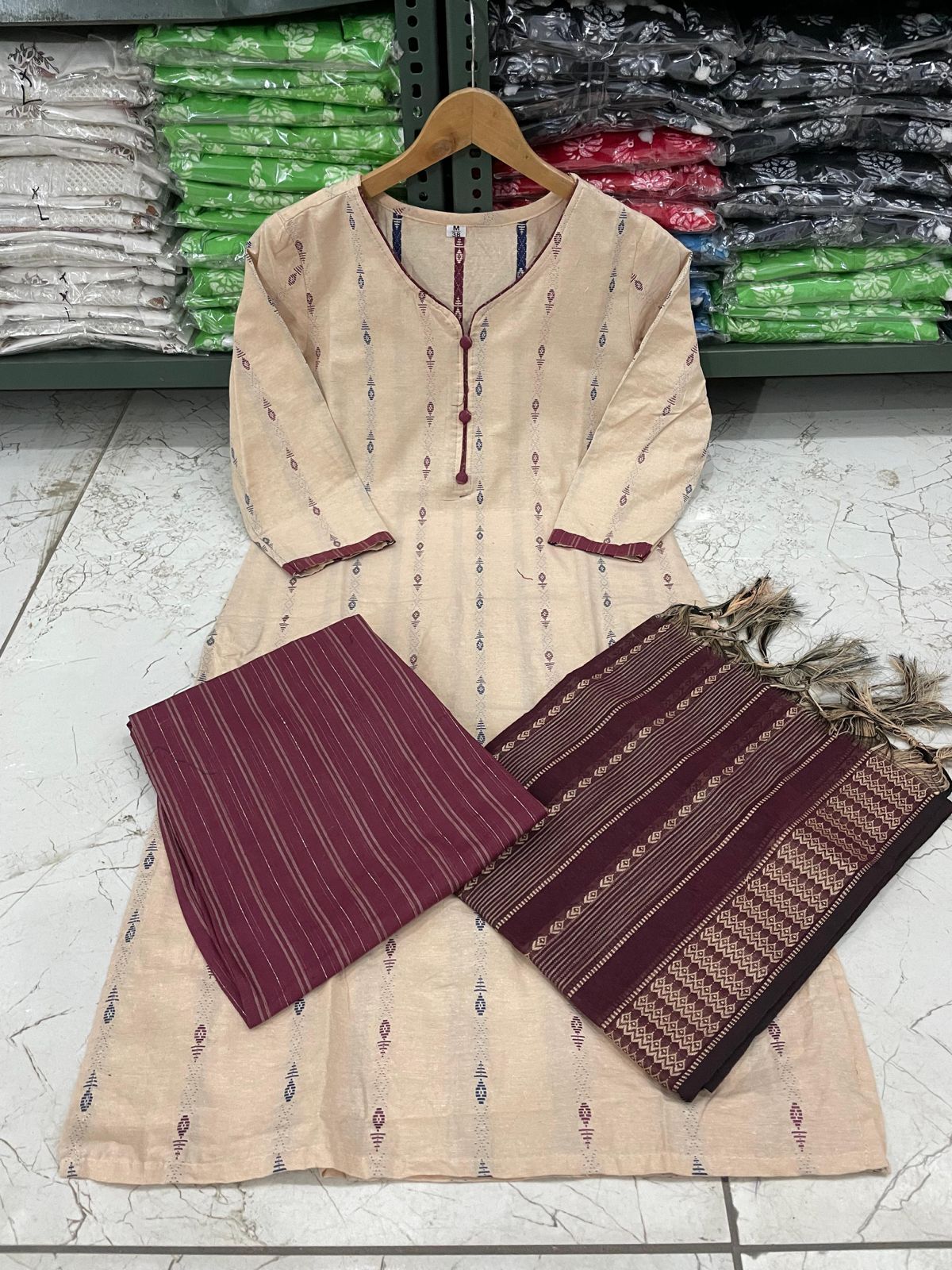 Dotch The Chemistry Cotton Kurti Set