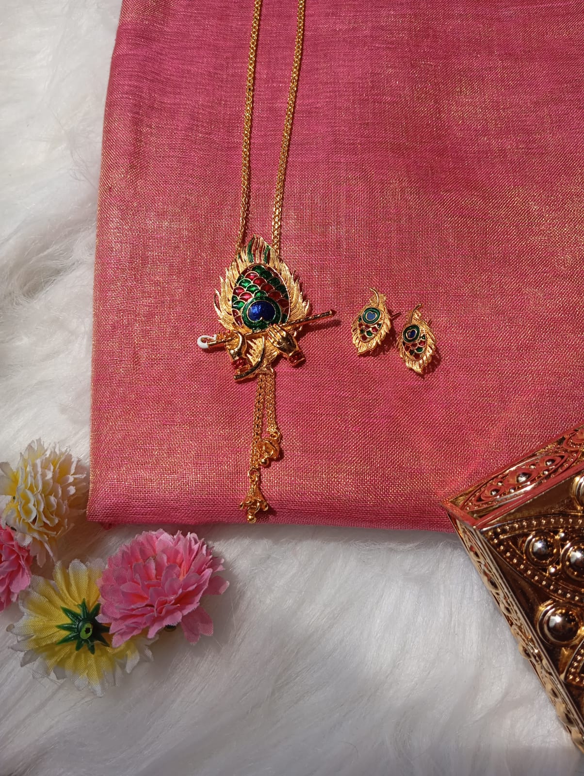 Bansuri (Gold Plated Necklace Set)