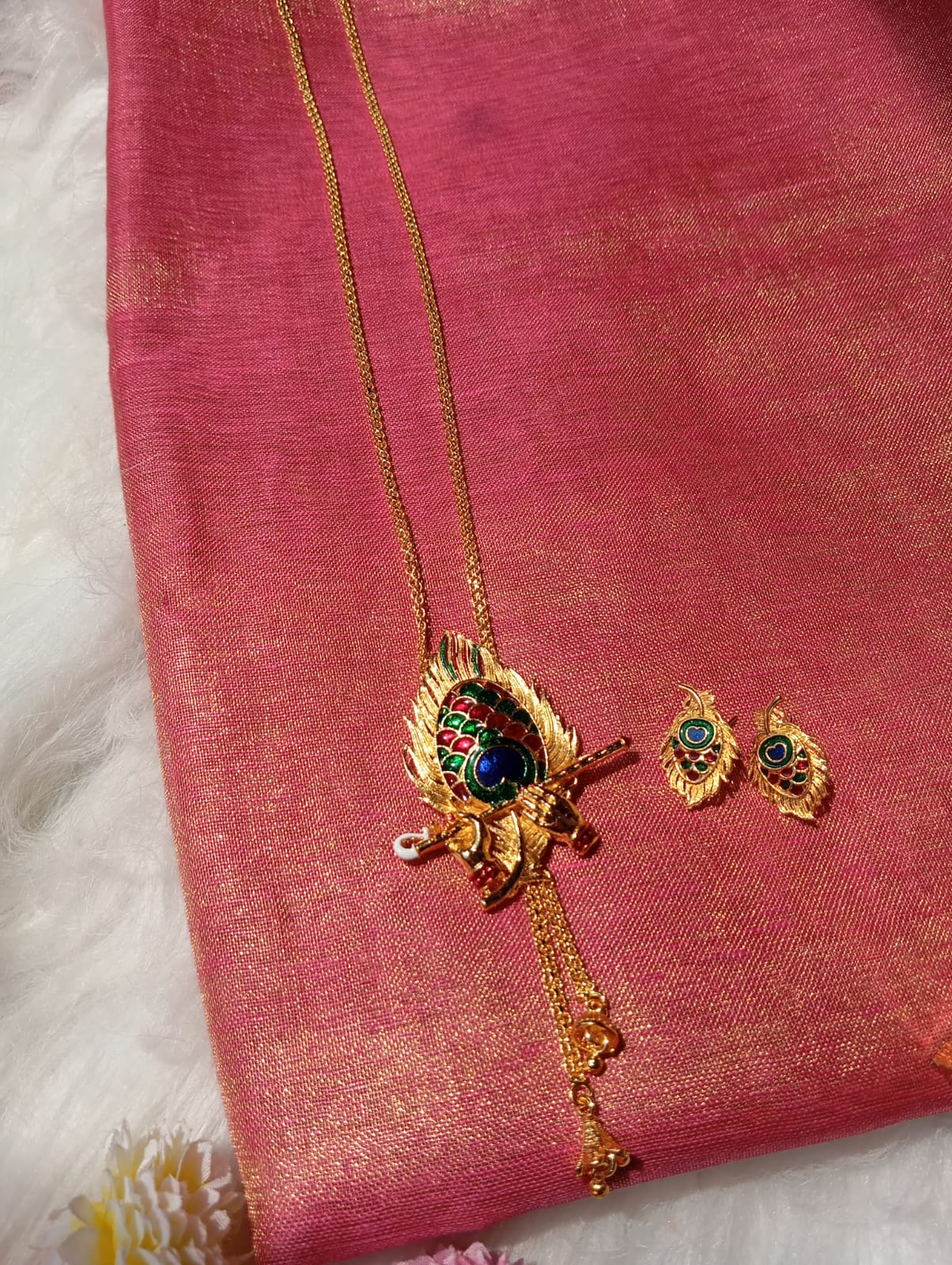 Bansuri (Gold Plated Necklace Set)