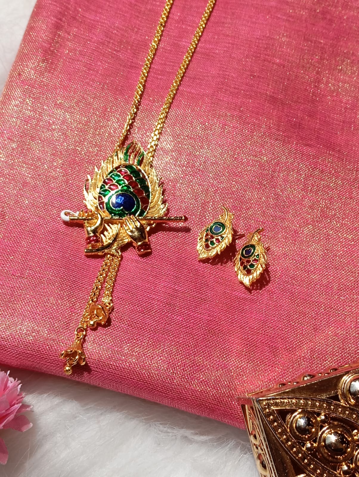Bansuri (Gold Plated Necklace Set)