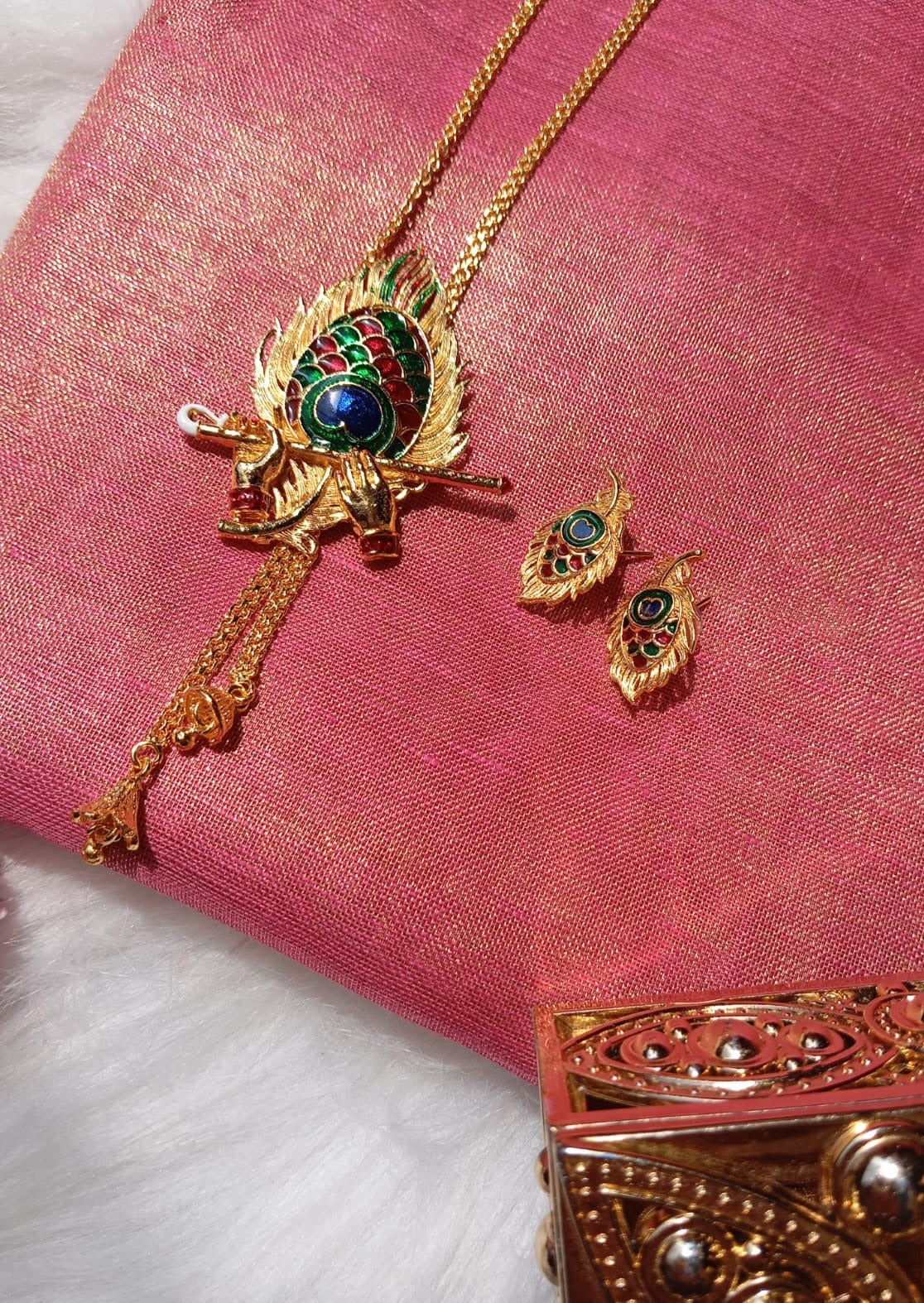 Bansuri (Gold Plated Necklace Set)