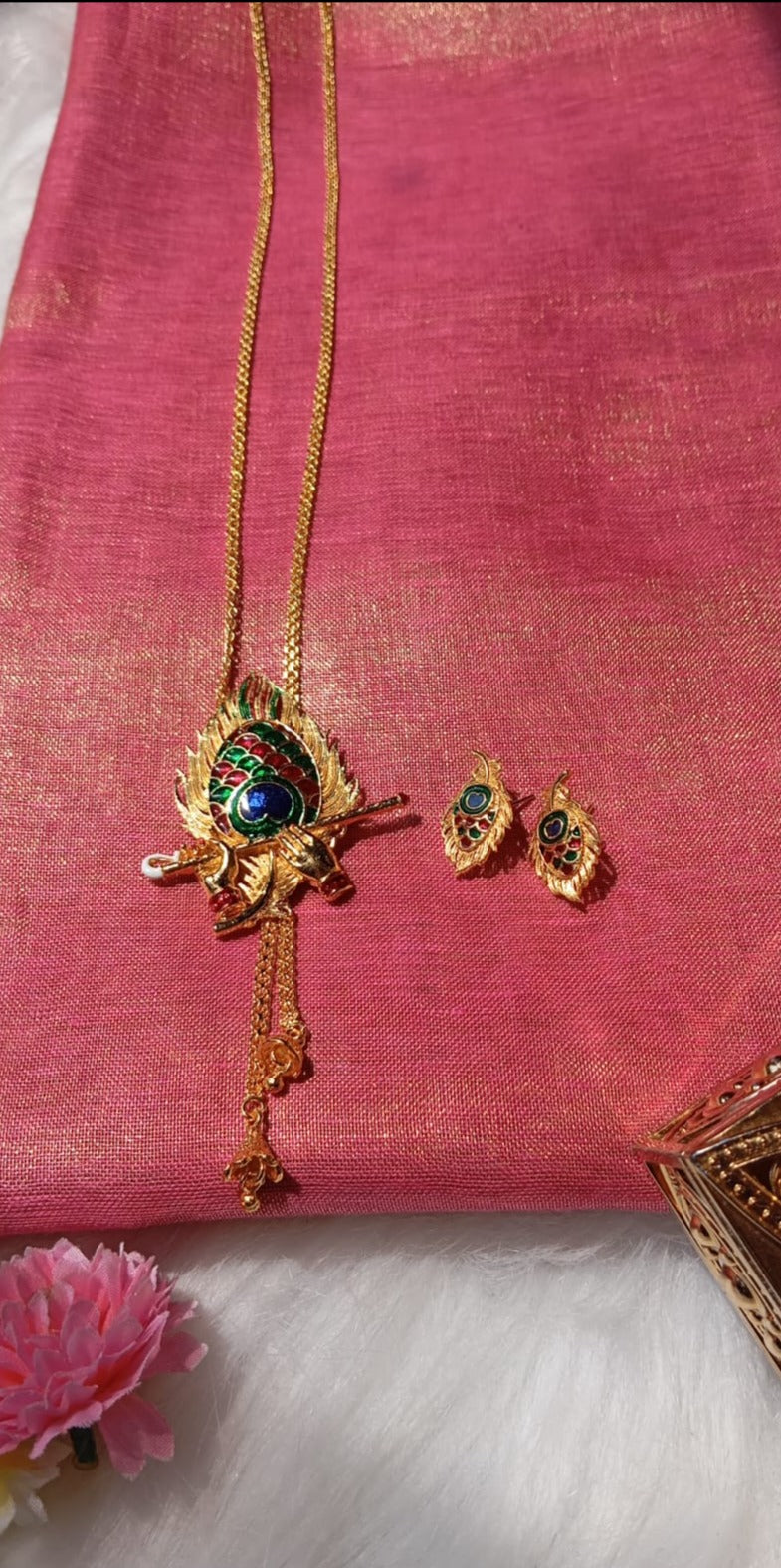 Bansuri (Gold Plated Necklace Set)