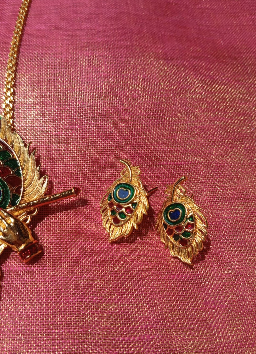 Bansuri (Gold Plated Necklace Set)