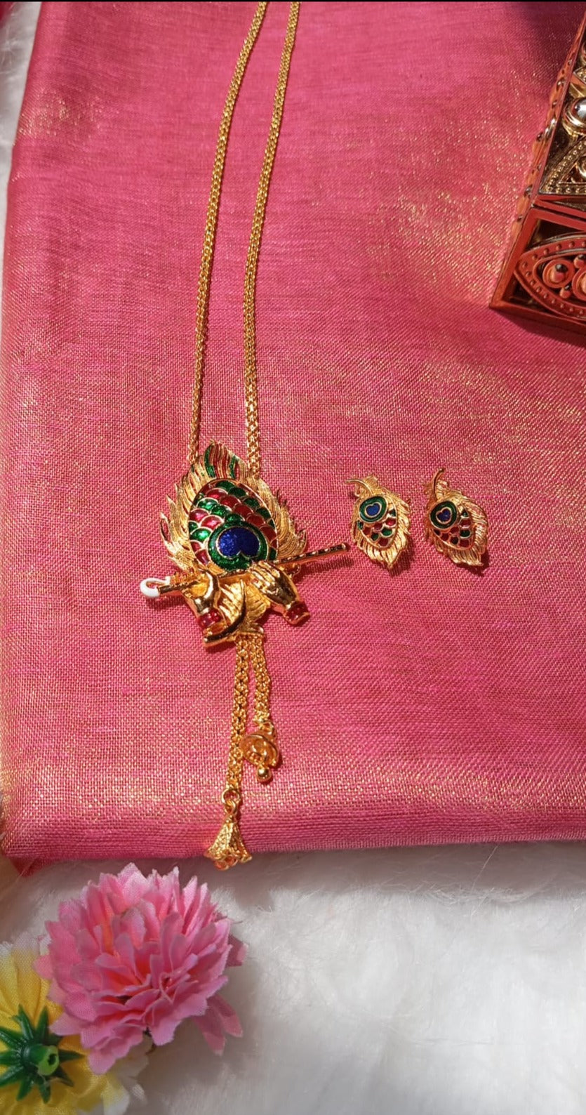 Bansuri (Gold Plated Necklace Set)