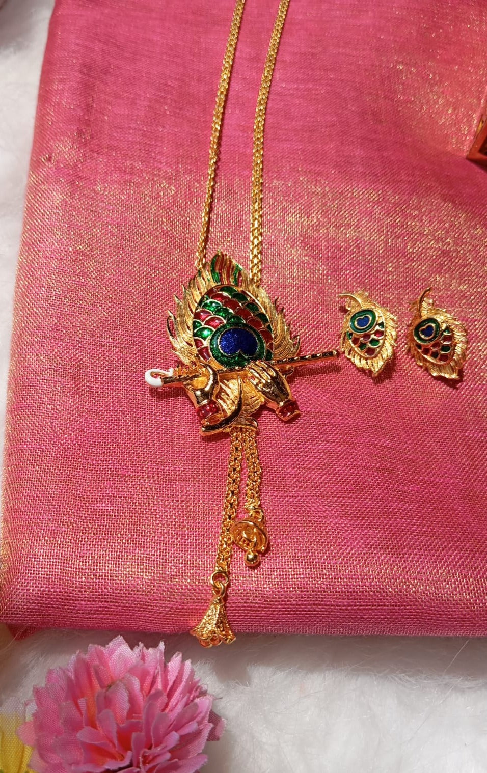 Bansuri (Gold Plated Necklace Set)