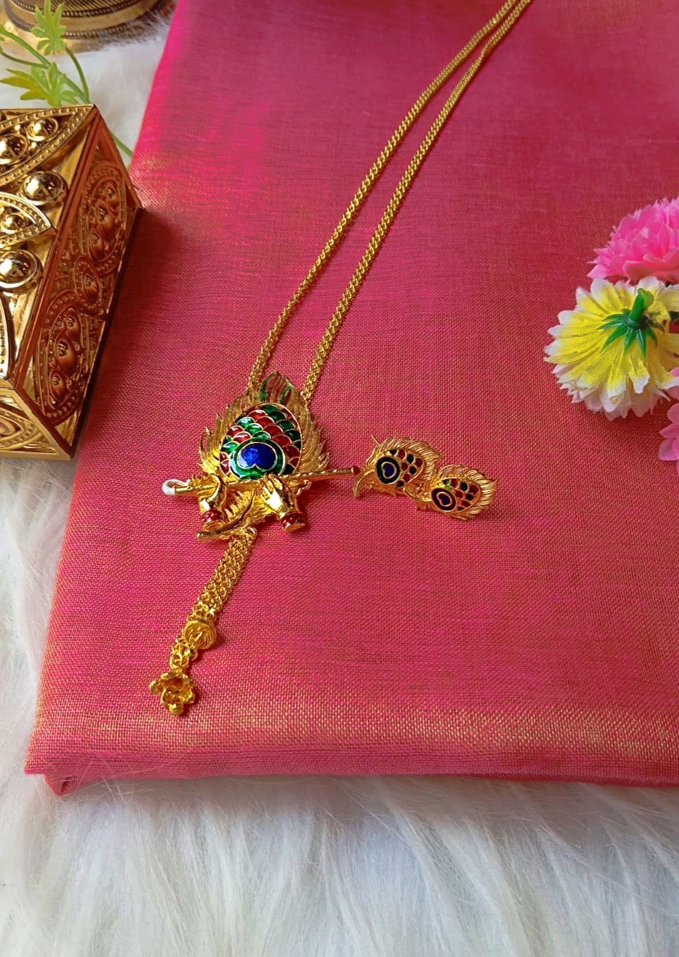 Bansuri (Gold Plated Necklace Set)