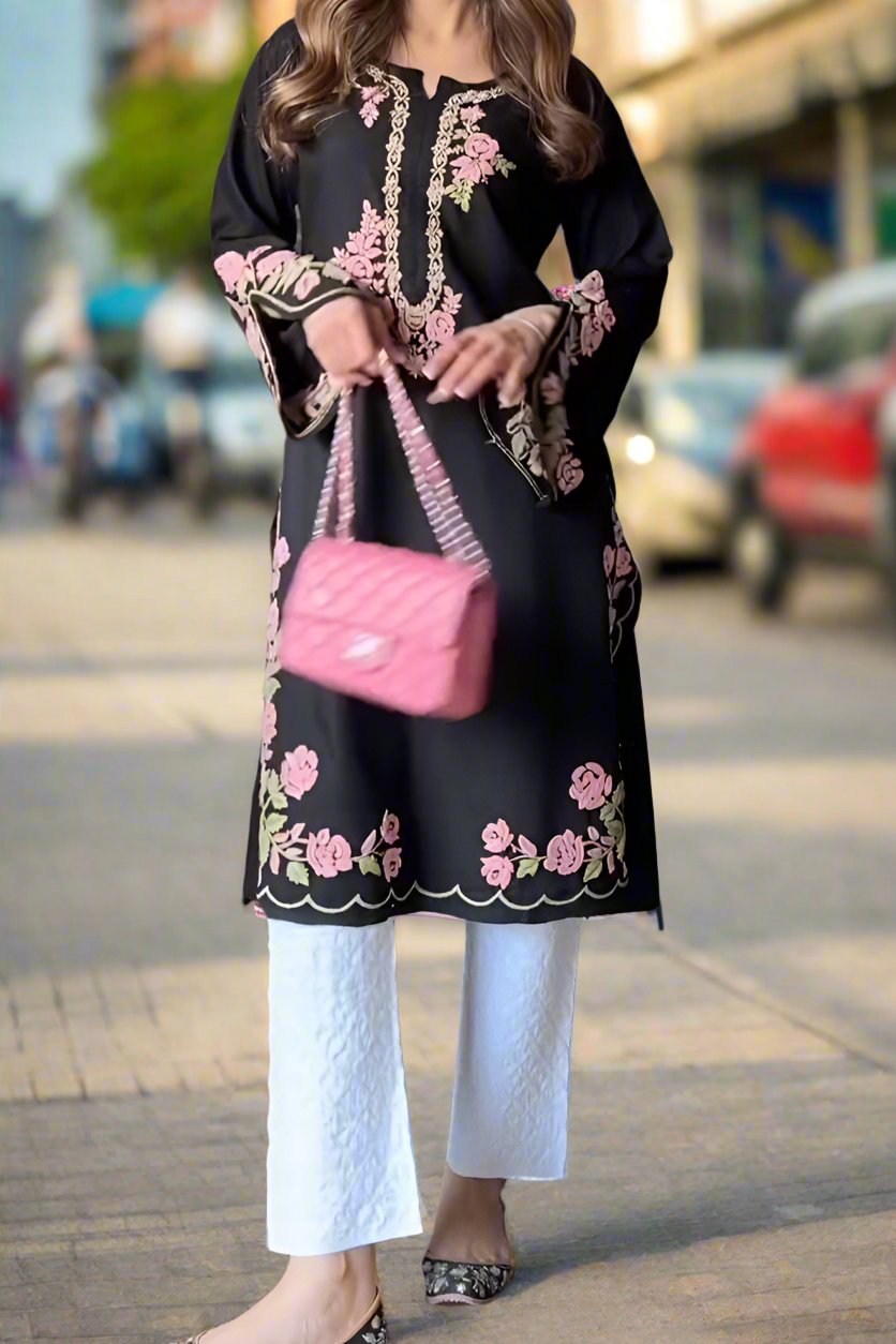 Sky Dream Cotton Kurti Set