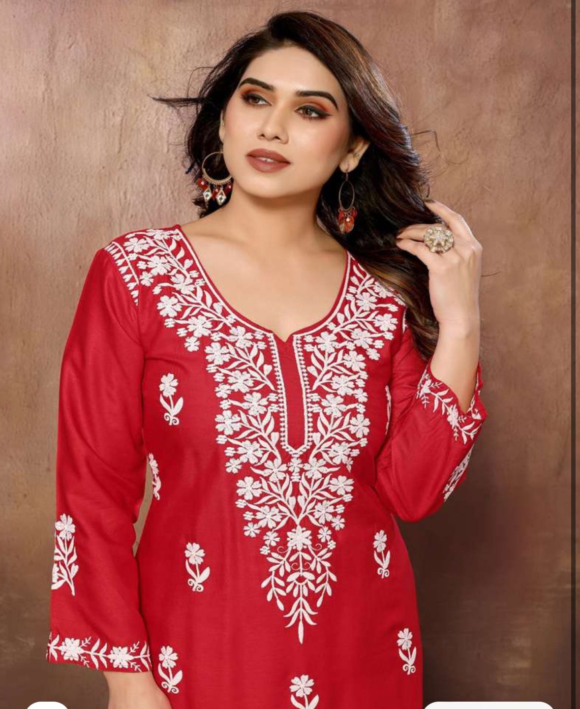 Need To Rhyme- Chikankari Kurti Set