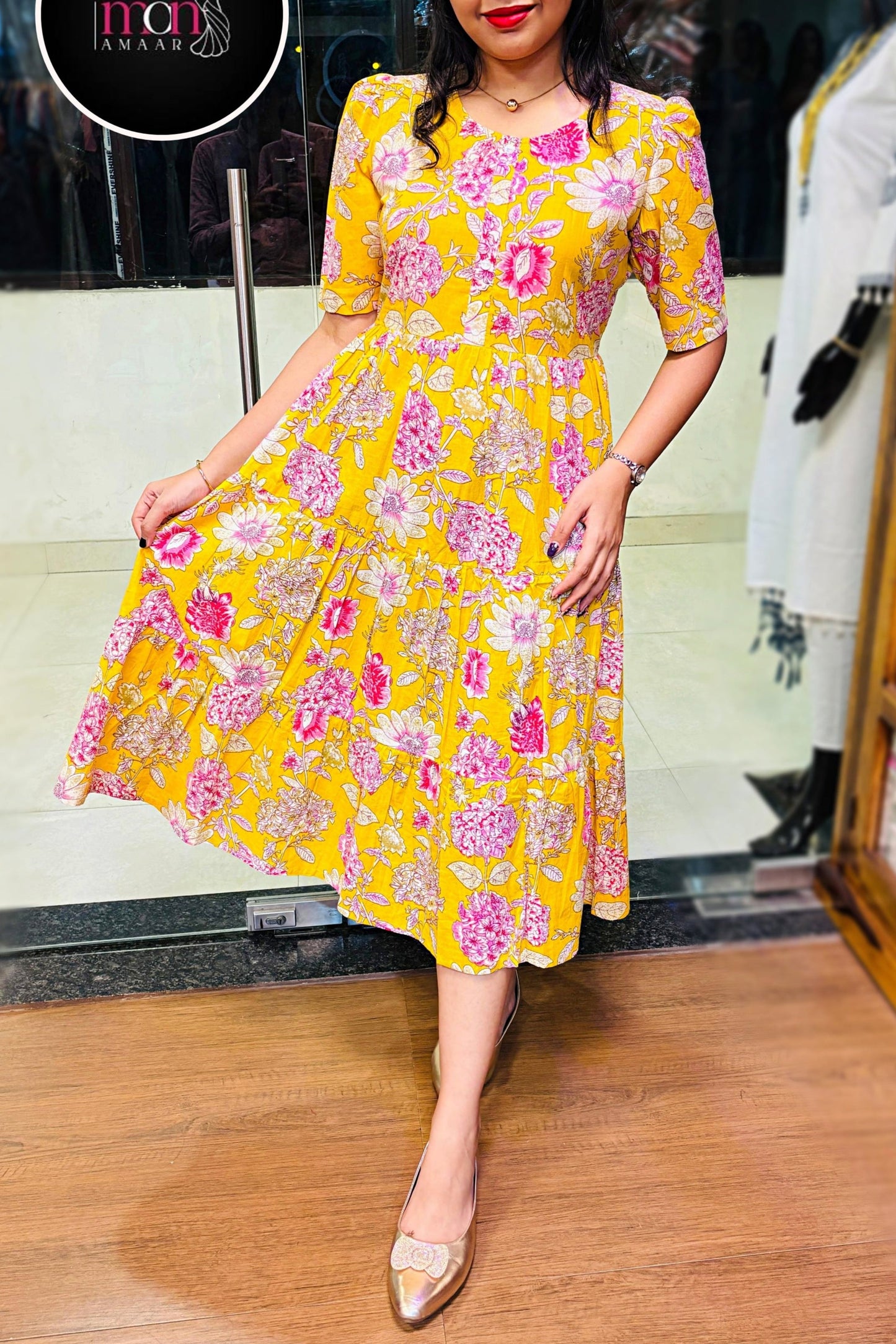 Meo Special Cotton Midi Dress