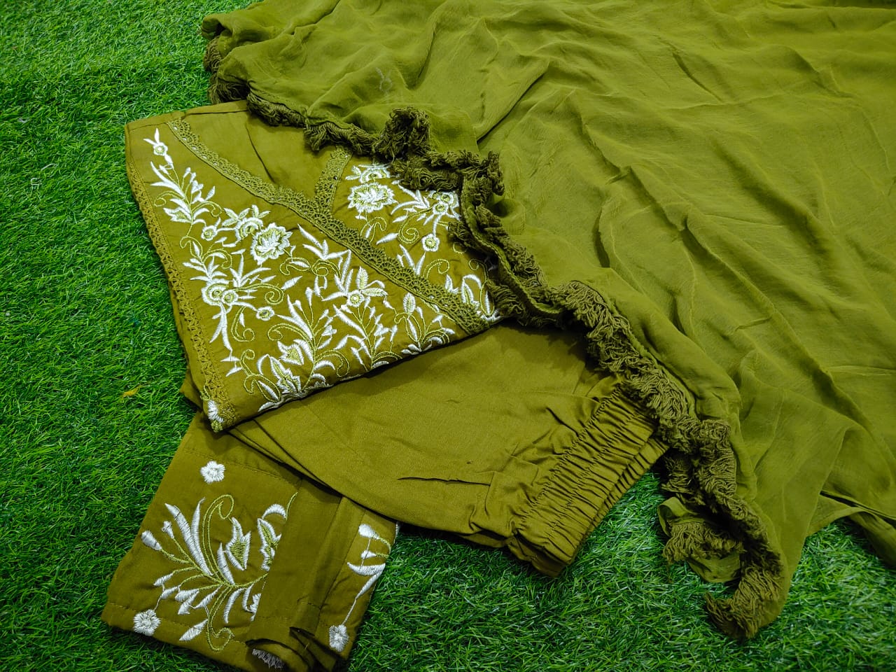 Special Occasion Cotton Kurti Set