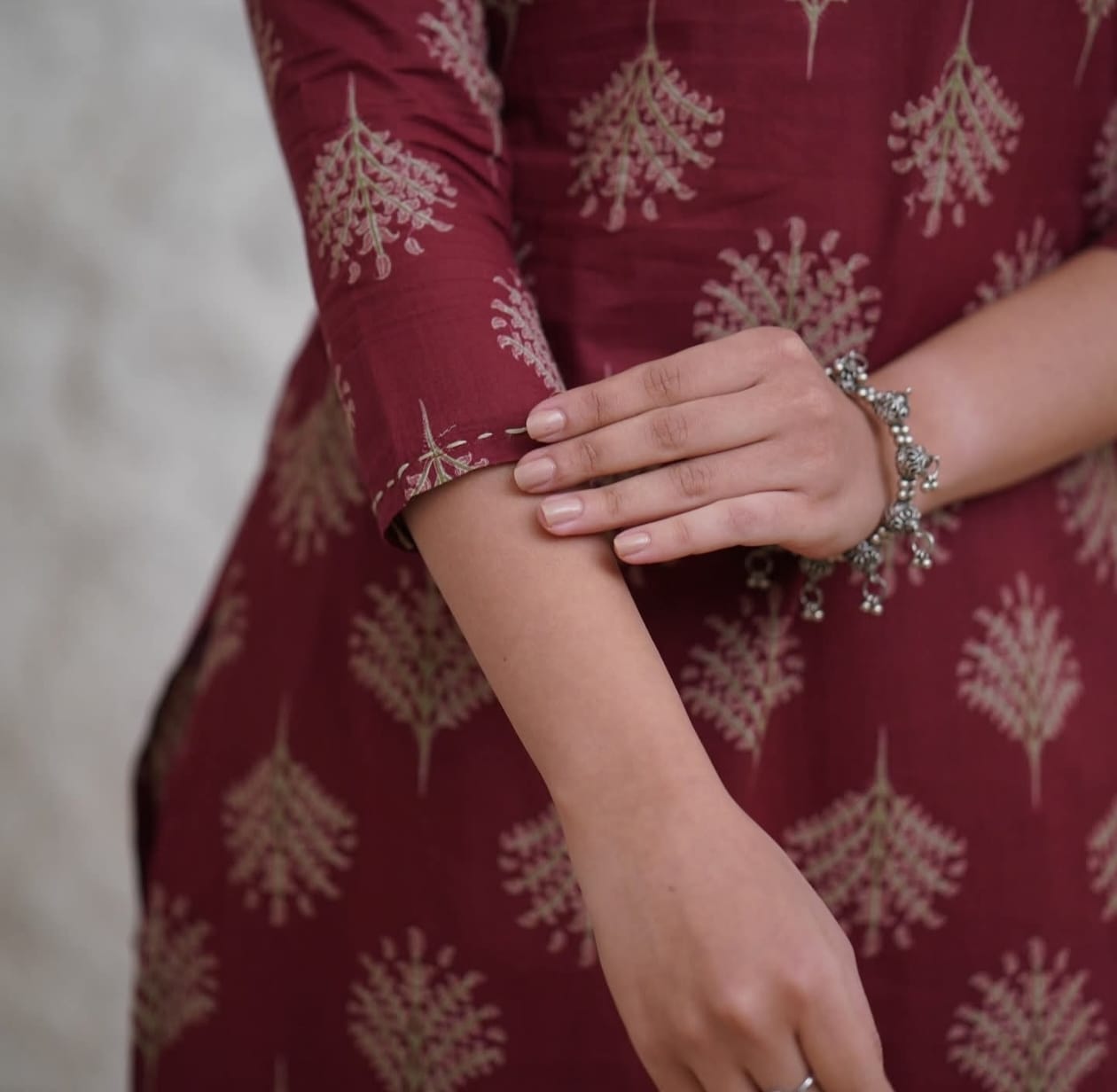 Dressed In Mood Cotton Kurti Set