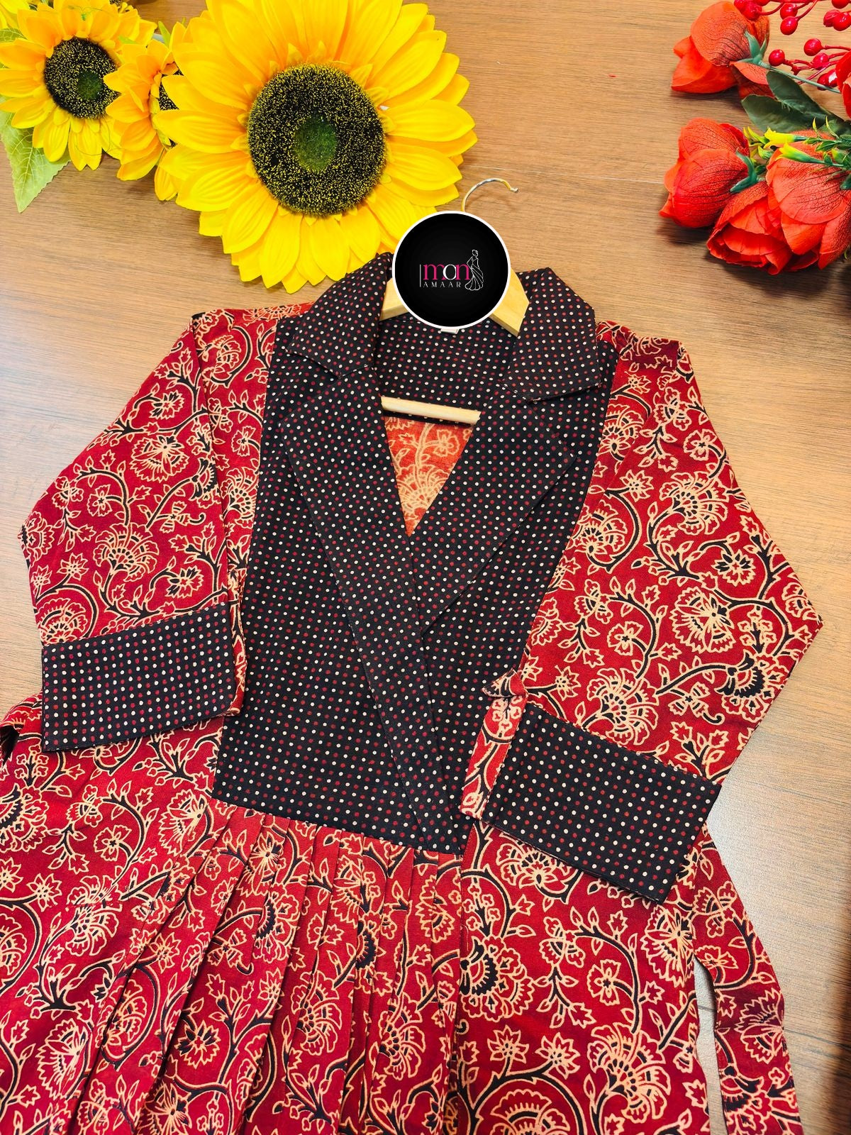 Rang Tarang -Sustainable Long Handloom Dress