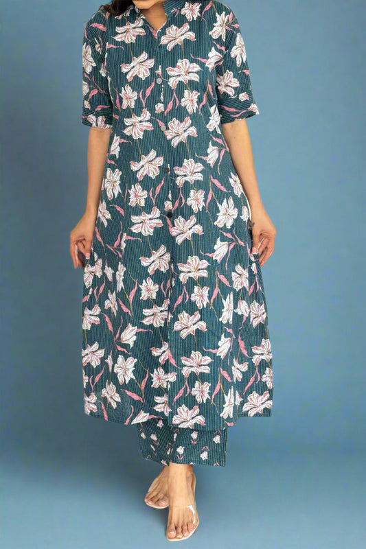 Ritual Bliss Cotton Coord Set