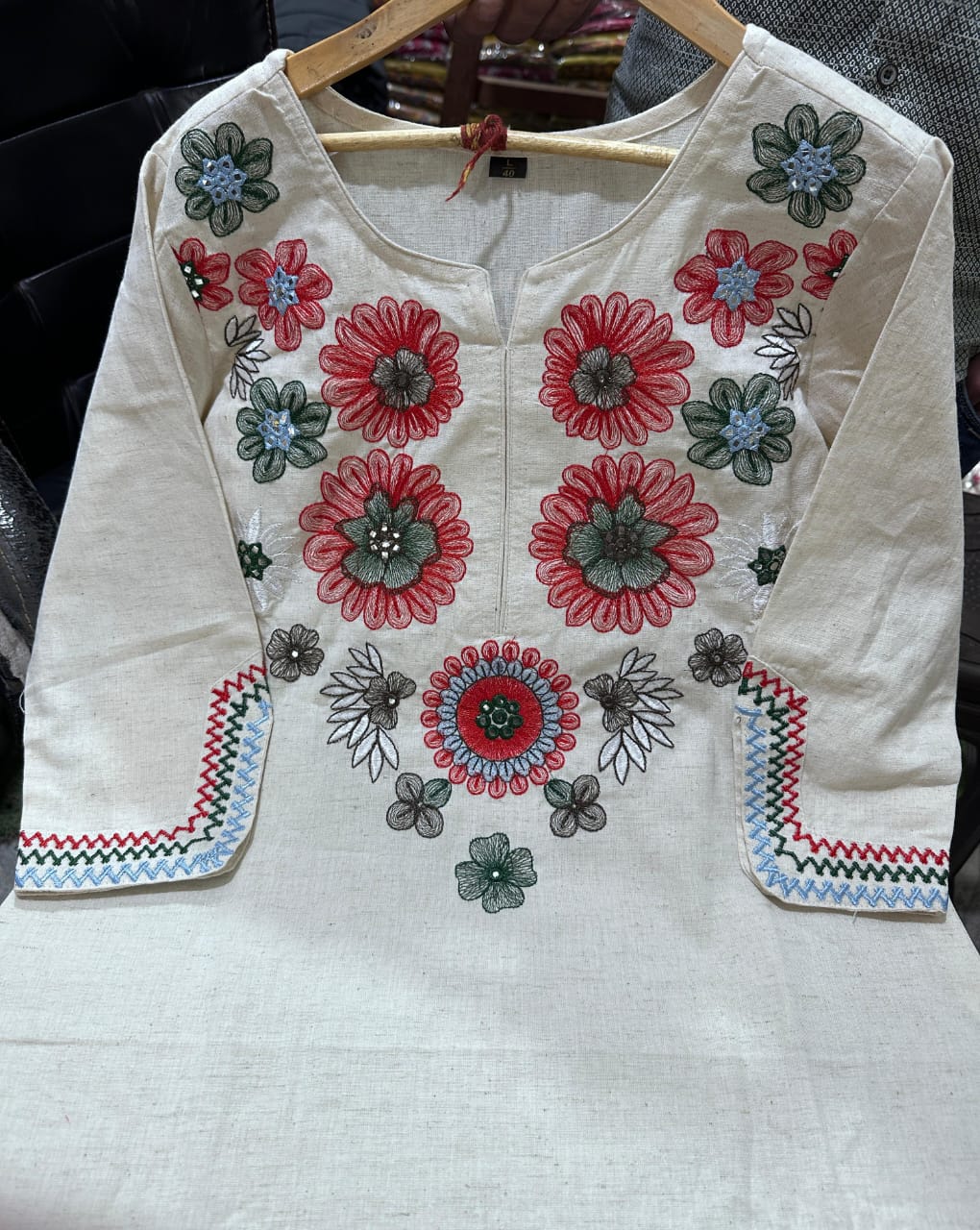 The Moon's Secret Cotton Kurti Set