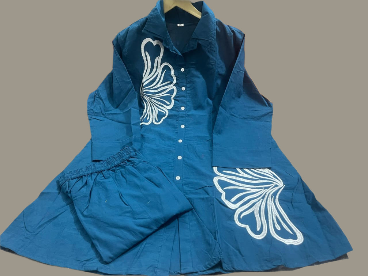 Totally Simple Cotton Blue Coord Set