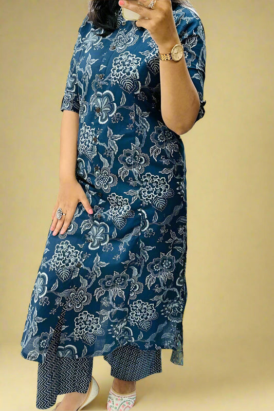 Little Buddy Cotton Kurti Set