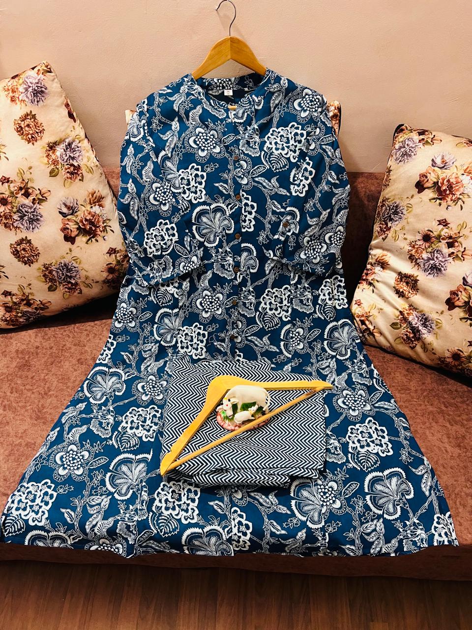 Little Buddy Cotton Kurti Set