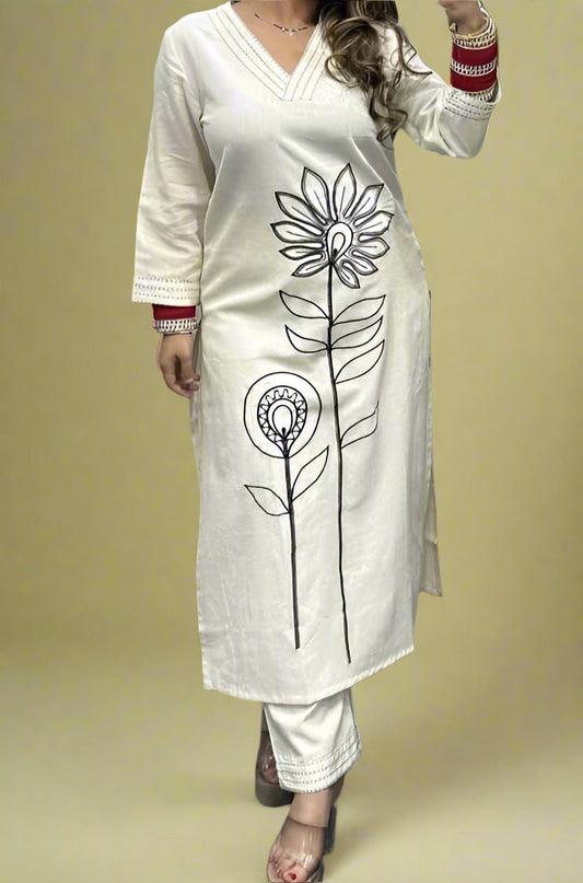 Eternal Grace 2 Cotton Kurti Set