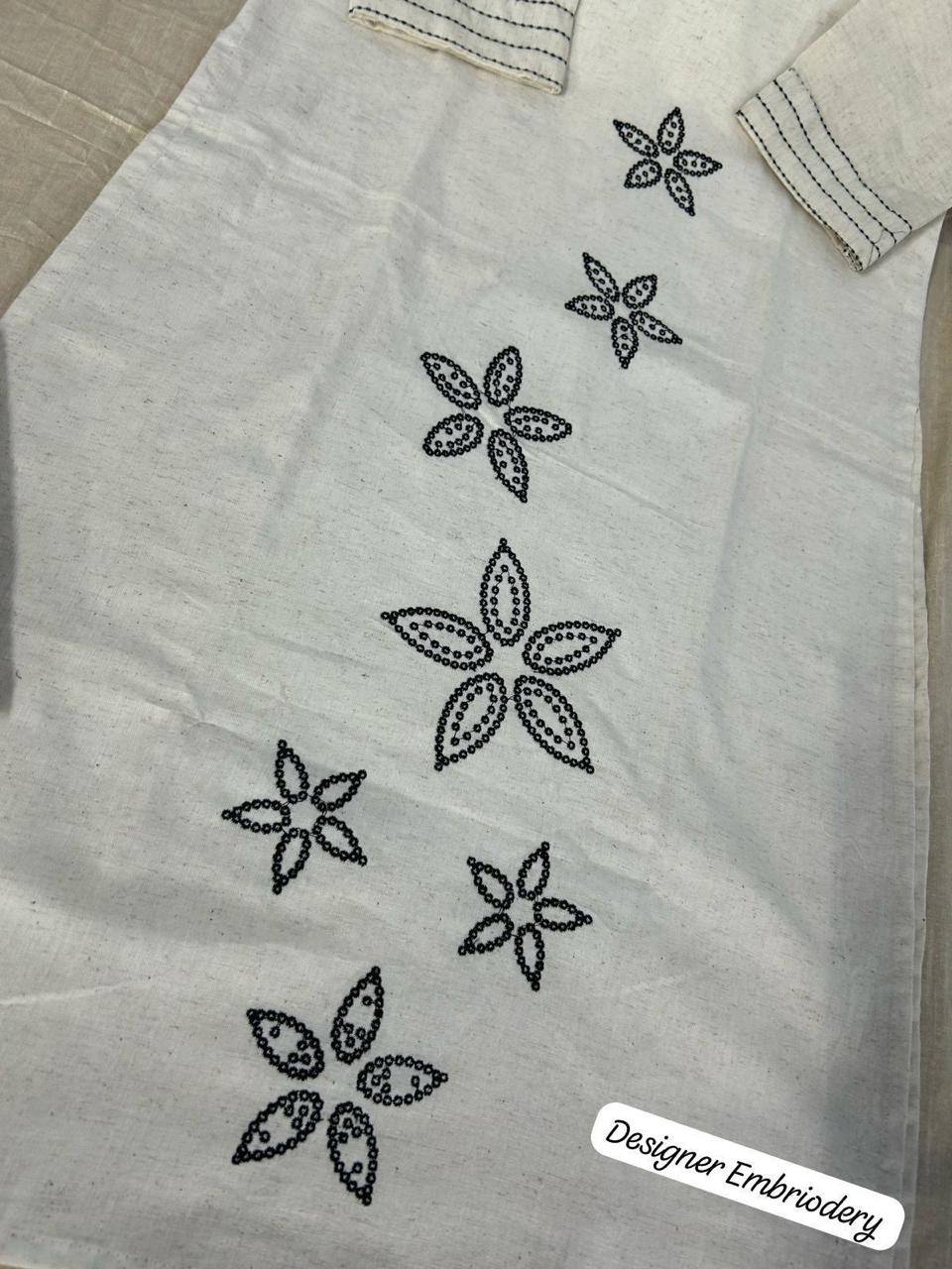 Eternal Grace Cotton Kurti Set